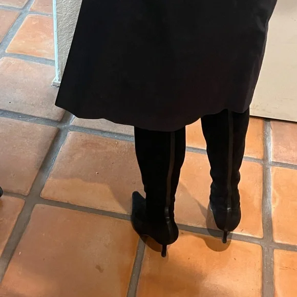 Black Heeled Boots - Picture 4 of 9